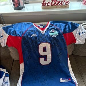 Reebok Blue and Red NFL Jersey